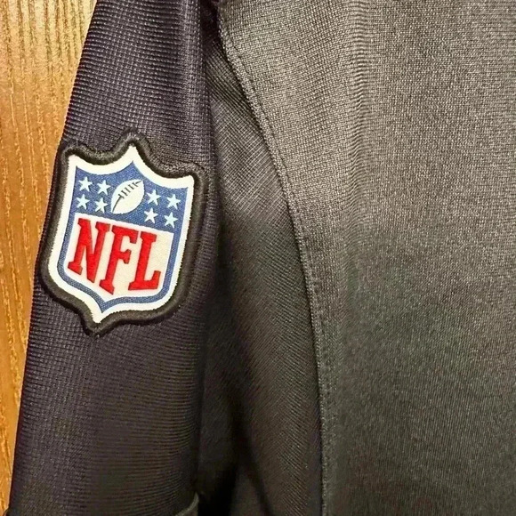 Minnesota Vikings Mens Pullover Nike Black Purple 1/4 Zip On Field NFL Top Small - Picture 4 of 10